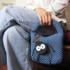 Charm con bồ hóng (Susuwatari) iSeren, da bò cao cấp, da thật handmade, móc khóa, charm treo túi xách, quà tặng cao cấp
