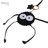 Charm con bồ hóng (Susuwatari) iSeren, da bò cao cấp, da thật handmade, móc khóa, charm treo túi xách, quà tặng cao cấp