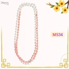 Vòng cổ lụa tơ tằm iSeren, dây dài 1m7 - 1m9, điểm nhấn cho quý phái sang trọng của người phụ nữ