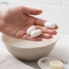 Set kén tơ tằm trắng, vàng tự nhiên iSeren massage da mặt dịu nhẹ