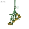 Charm hoa hồng tỉ muội iSeren, da dê cao cấp, da thật handmade, móc khóa, charm treo túi xách, quà tặng cao cấp