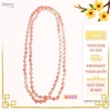 Vòng cổ lụa tơ tằm iSeren, dây dài 1m7 - 1m9, điểm nhấn cho quý phái sang trọng của người phụ nữ