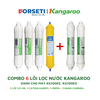 Combo 7 Lõi Lọc Nước Dành Cho Máy KG100ES, KG100EO Kangaroo (123HK + Cation Karofi + RO 50GPD + OrpH+ và Nano Carbon+)