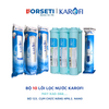 Bộ 11 lõi lọc nước Karofi chính hãng cho máy lọc nước Karofi KAD-D66 (123, RO 100 Mỹ, HP6.2, Nano)