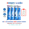 Combo 4 lõi lọc nước chức năng 5689 Karofi (T33, Mineral, Nano, Orp Alkaline) cho máy KSI80-A