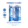 Bộ 3 lõi lọc thô Karofi 123 lõi số 2 CTO GAC (lưới) dùng cho các máy lọc Karofi O-P1310, S-S038....