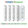 Combo 5 lõi lọc nước Kangaroo cho máy KG400HU, KG400HD, KG400US