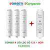 Combo 5 lõi lọc nước Kangaroo cho máy KG400HU, KG400HD, KG400US