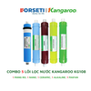 Trọn bộ 8 lõi lọc nước Kangaroo chính hãng dùng cho máy lọc nước Kangaroo KG06G4, KG108, KG108H,...