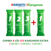 Combo 4 lõi lọc ( Bộ lọc thô số 1,2,3 + lõi số 1) cho máy lọc nước KANGAROO