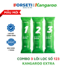 Bộ Lõi Lọc KANGAROO Số 1-2-3 Chính Hãng - Giá 3 lõi lọc chỉ 98K