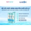 Máy lọc nước để gầm gọn nhẹ Karofi KAQ-U95 Pro với 10 cấp lọc, 123 Smax Pro V, RO Purifim, Bộ CN HP6.2