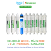 Combo 10 Lõi Kangaroo Gồm 123 HK + Màng RO50GPD + 6 Lõi Hydrogen+ (Fir+, OrpH+, HypH+, Mineral+, Nano Carbon+, 5in1+)