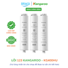 Bộ lõi lọc nước 123 Kangaroo chính hãng dùng cho máy lọc nước Kangaroo KG400HU, KG400HD, KG400US