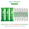 Combo lõi thô 123 EXTRA và 6 lõi chức năng Hydrogen+ Kangaroo (Fir+, OrpH+, HypH+, Mineral+, Nano Carbon+, 5in1) KÈM CÚT + DÂY