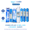 Combo 7 lõi Karofi gồm 12OCB3 (Lõi 2 nhỏ) + RO100 Hàn + 568 (T33, Min, Nano) dùng cho máy N7RO