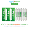 Combo lõi thô 123 EXTRA và 5 lõi chức năng Hydrogen+ Kangaroo (Fir+, OrpH+, HypH+, Mineral+, Nano Carbon+) KÈM CÚT + DÂY
