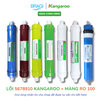 Combo 7 lõi Kangaroo Gồm màng RO 100GPD + lõi 5678910 (Nano, Ceramic, Alkaline, Maifan, ORP, 5IN1) - KÈM CÚT + DÂY