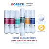 Combo 6 lõi lọc Forseti đúc cắm nhanh Hàn Quốc (2SED+PRE+RO+POST+NANO)