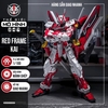 MÔ HÌNH LẮP RÁP MG RED FRAME KAI JJ (KÈM ĐẾ + DECAL NƯỚC + 4 KIẾM)