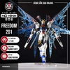 MÔ HÌNH LẮP RÁP HG CE 201 STRIKE FREEDOM FIGHTER + WING (KÈM ĐẾ + DECAL NƯỚC + EFFECT CÁNH)