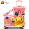 Vali cho bé B.DUCK nhập khẩu chính hãng size 20/24 ( phiên bản hoa )