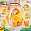 Balo B.Duck Vịt Vàng 3D Cho Bé 2-7 Tuổi, Balo Đi Học Mẫu Giáo Tiểu Học Nhẹ Êm, Chống Gù, Ngăn Rộng Dễ Thương