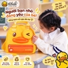 Balo B.Duck Vịt Vàng Cho Bé Đi Học Mẫu Giáo, Balo Trẻ Em Hình Mỏ Vịt 3D Kèm Túi Nhỏ Tháo Rời, Nhẹ Êm Dễ Thương
