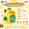 Balo B.Duck Vịt Vàng Khủng Long Cho Bé 1-4 Tuổi, Balo Chống Đi Lạc Có Dây Dắt, Balo Mẫu Giáo Nhẹ Cho Bé Trai Bé Gái