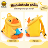 Balo Trẻ Em B.Duck Vịt Vàng 3D Lông Mềm Siêu Cute – Balo Mầm Non Cho Bé, Túi Đeo Vai Hoạt Hình Dễ Thương