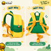 Balo B.Duck Vịt Vàng Khủng Long Cho Bé 1-4 Tuổi, Balo Chống Đi Lạc Có Dây Dắt, Balo Mẫu Giáo Nhẹ Cho Bé Trai Bé Gái
