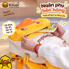 Balo B.Duck Vịt Vàng 3D Cho Bé 2-7 Tuổi, Balo Đi Học Mẫu Giáo Tiểu Học Nhẹ Êm, Chống Gù, Ngăn Rộng Dễ Thương