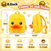 Balo B.Duck Vịt Vàng 3D Cho Bé, Balo Trẻ Em Hình Vịt Hoạt Hình Dễ Thương, Chất Liệu Vải Oxford, Đeo Vai Đi Học Đi Chơi