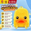 Balo B.Duck Vịt Vàng 3D Cho Bé, Balo Trẻ Em Hình Vịt Hoạt Hình Dễ Thương, Chất Liệu Vải Oxford, Đeo Vai Đi Học Đi Chơi