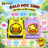 Balo B.Duck Vịt Vàng Trẻ Em Lớp 1-3, Balo Học Sinh Chống Gù, Trợ Lực Cột Sống, Siêu Nhẹ