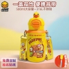 Bình Nước Giữ Nhiệt B.Duck 500ml Inox 316L Cho Bé – Có Ống Hút & Dây Đeo, Giữ Nhiệt Lạnh Nóng