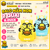 Balo B.Duck Cho Bé Trai Bé Gái, Balo Mẫu Giáo Trẻ Em Vịt Vàng 2 Quai Đi Học Mầm Non, có dây chống lạc