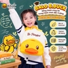 Balo B.Duck Vịt Vàng 3D Cho Bé 2-7 Tuổi, Balo Đi Học Mẫu Giáo Tiểu Học Nhẹ Êm, Chống Gù, Ngăn Rộng Dễ Thương