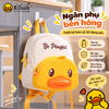 Balo B.Duck Vịt Vàng 3D Cho Bé 2-7 Tuổi, Balo Đi Học Mẫu Giáo Tiểu Học Nhẹ Êm, Chống Gù, Ngăn Rộng Dễ Thương