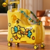 Vali cho bé B.DUCK nhập khẩu chính hãng size 20/24 ( phiên bản bánh xe xanh)