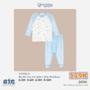 Trắng in xanh - Blue
