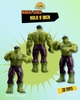 ĐỒ CHƠI MÔ HÌNH ZD TOYS MARVEL - HULK 9 INCH