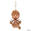 MÓC KHÓA MÔ HÌNH ĐỘNG VẬT MONCHHICHI KEYCHAIN BOY & GIRL PLUSH DOLL 15CM