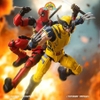 ĐỒ CHƠI MÔ HÌNH NHÂN VẬT MARVEL DEADPOOL & WOLVERINE CHAMPION CLASS 04