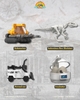 ĐỒ CHƠI HỘP MÙ LẮP RÁP JURASSIC WORLD TERRAVENTURE TS03
