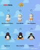 ĐỒ CHƠI MÓC KHOÁ MOLLY PINGU - BABY MOLLY X HAPPY FISHING PINGU SERIES PENDANT - MÓC KHOÁ MOLLY PINGU