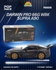 XE MÔ HÌNH POPRACE 1:64- DARWIN PRO 66G WBK SUPRA A90 CARBON EDITION- PR640398