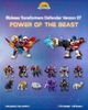ĐỒ CHƠI MÔ HÌNH LẮP RÁP BLOKEES TRANSFORMERS DEFENDER - 07 POWER OF THE BEAST