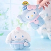 ĐỒ CHƠI HỘP MÙ MÓC KHÓA SANRIO CHARACTERS BLUE FLUTTER SERIES PLUSH RELAXING TOY
