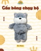 ĐỒ CHƠI GẤU BÔNG CHẠY BỘ - THÚ NHỒI BÔNG CAO CẤP 45CM